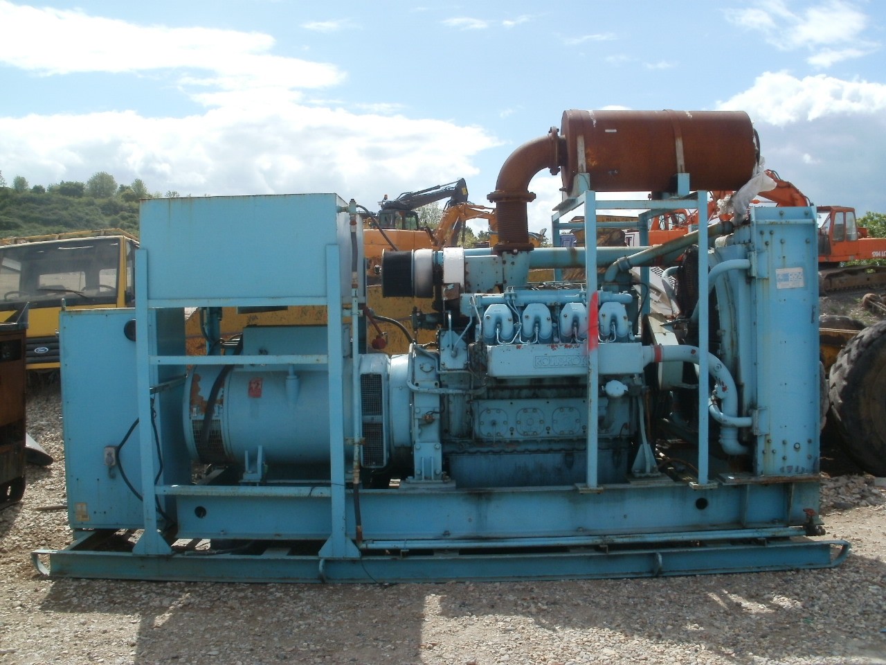 Used Rolls Royce 630 KVA Generator
